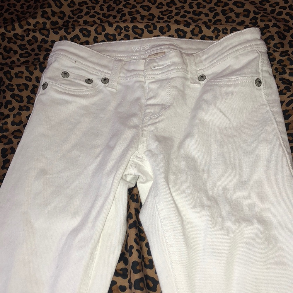White jeans from wet seal